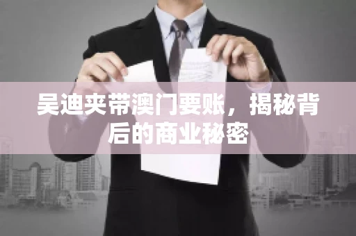 吴迪夹带澳门要账，揭秘背后的商业秘密