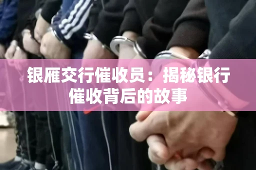 银雁交行催收员：揭秘银行催收背后的故事