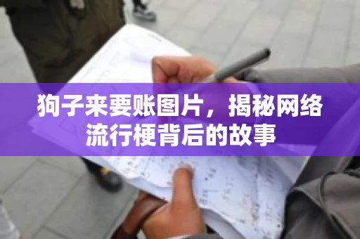 狗子来要账图片，揭秘网络流行梗背后的故事