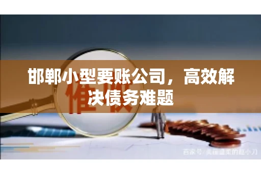 邯郸小型要账公司，高效解决债务难题