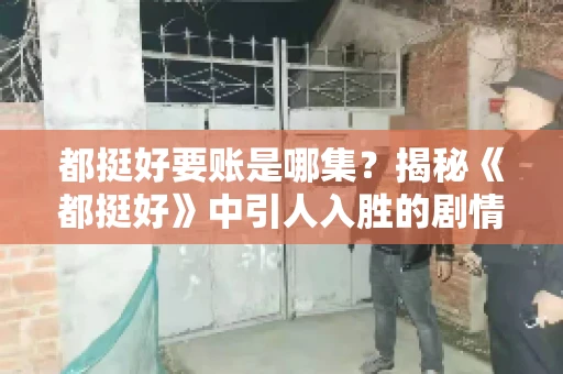 都挺好要账是哪集？揭秘《都挺好》中引人入胜的剧情转折