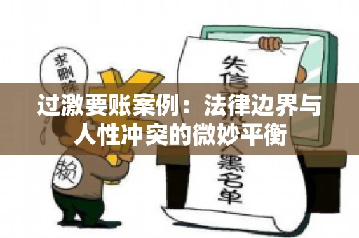 过激要账案例：法律边界与人性冲突的微妙平衡