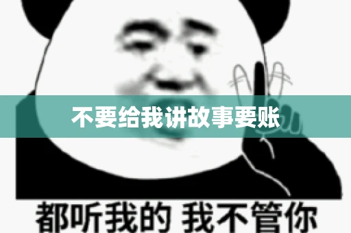 不要给我讲故事要账